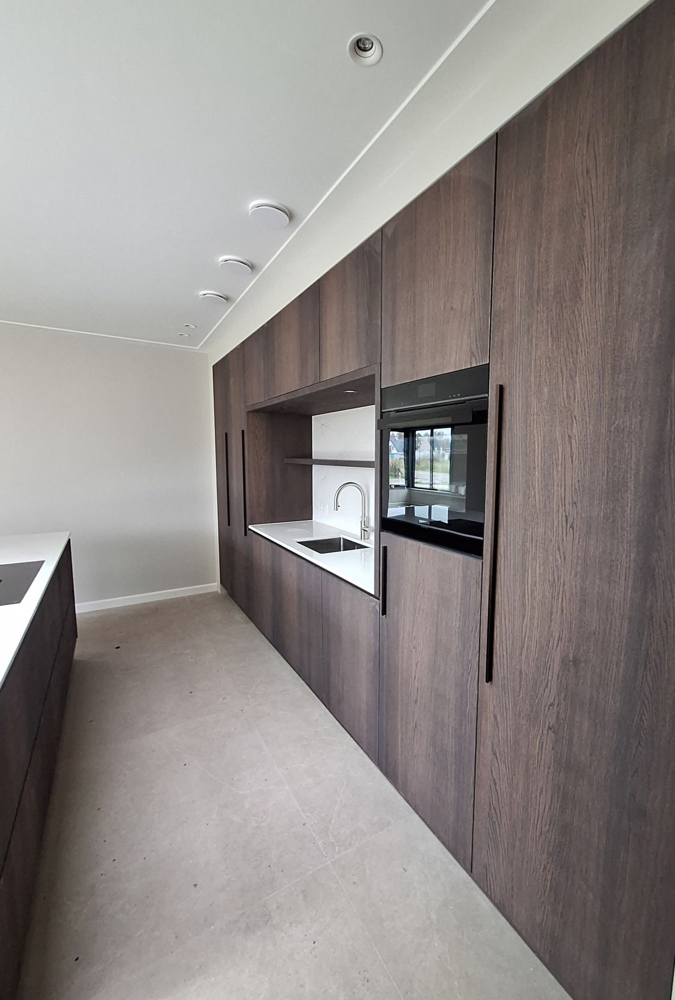 Notenhouten keuken Notenhouten keuken